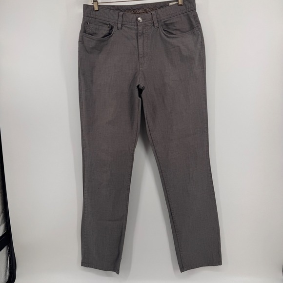 English Laundry Other - English Laundry Brixton Mens 32x34 Charcoal Grey Textured 5-Pocket Pants 1119710